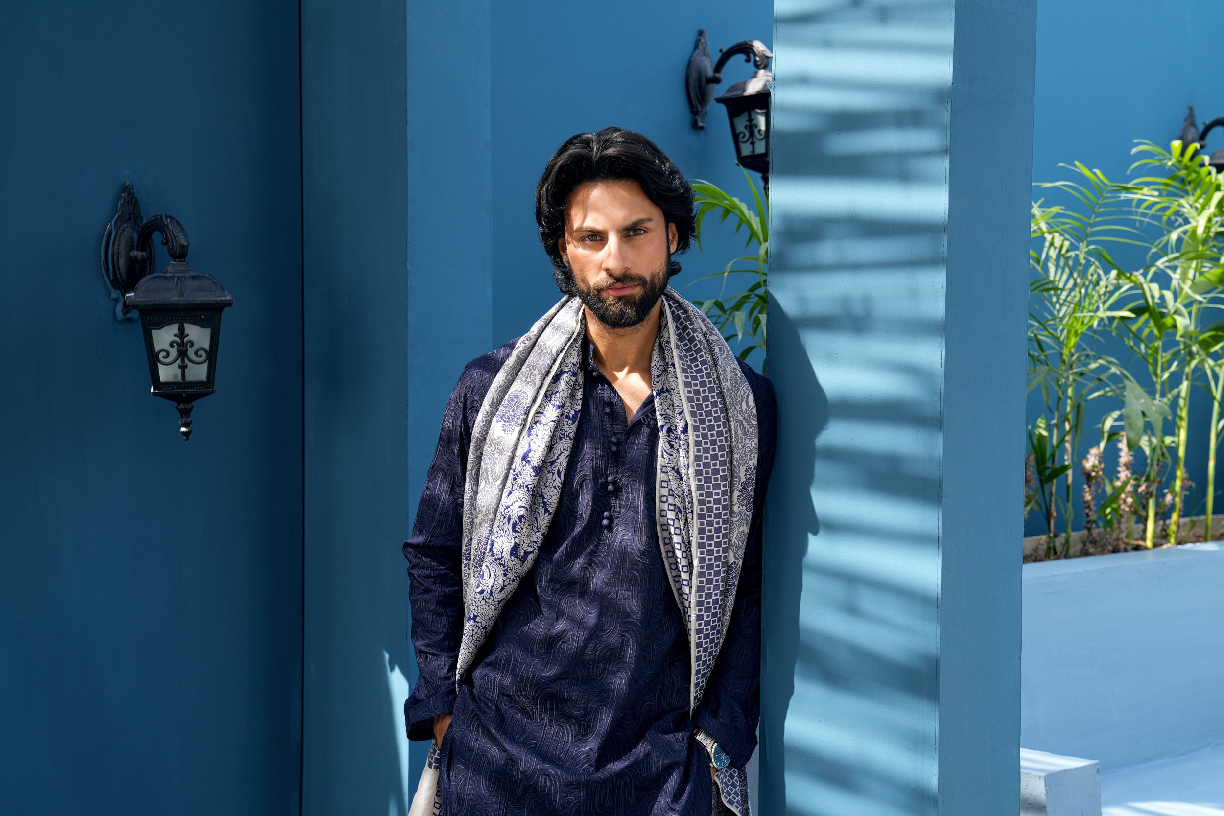 Indigo Kurta Set