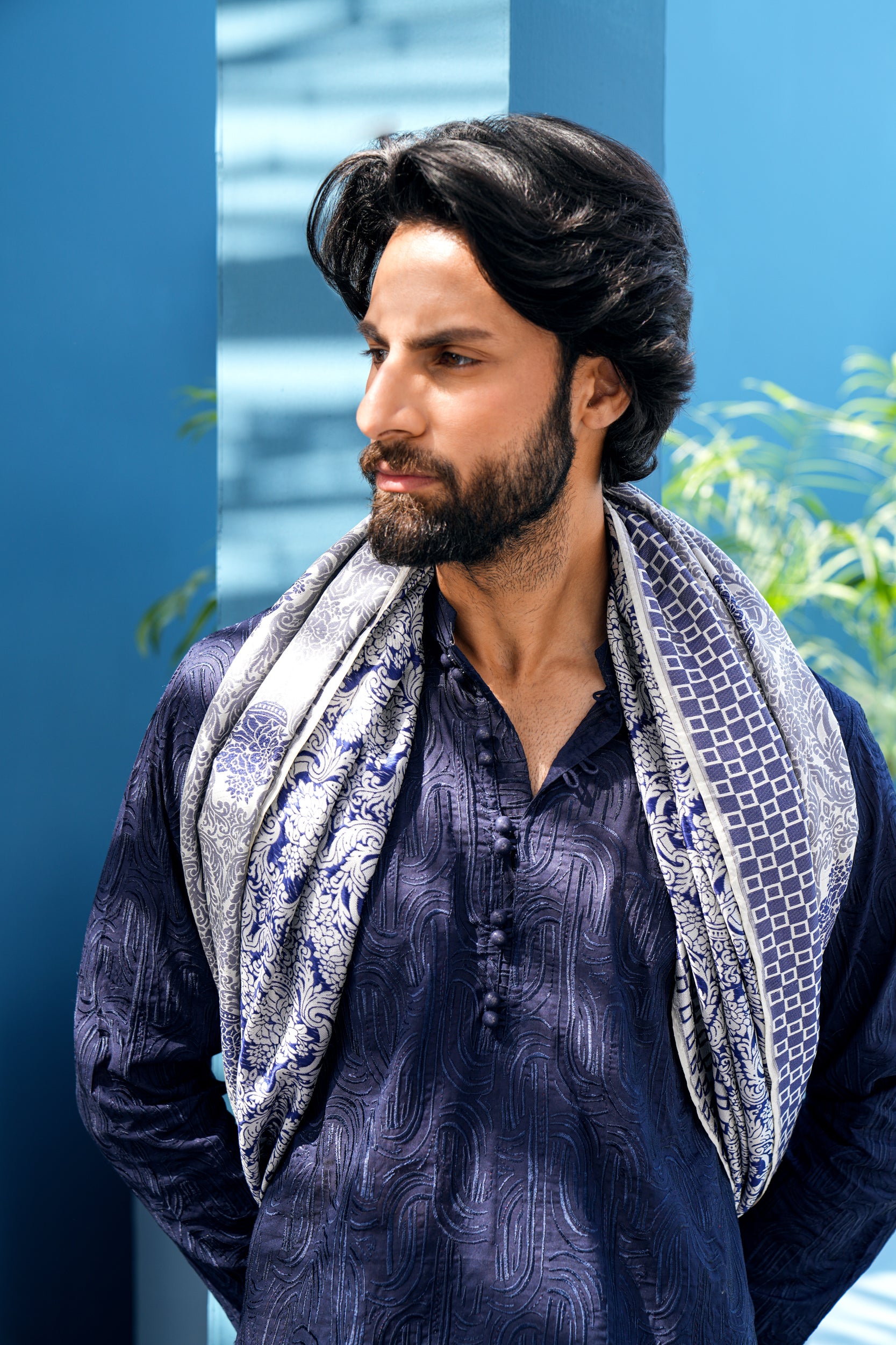 Indigo Kurta Set