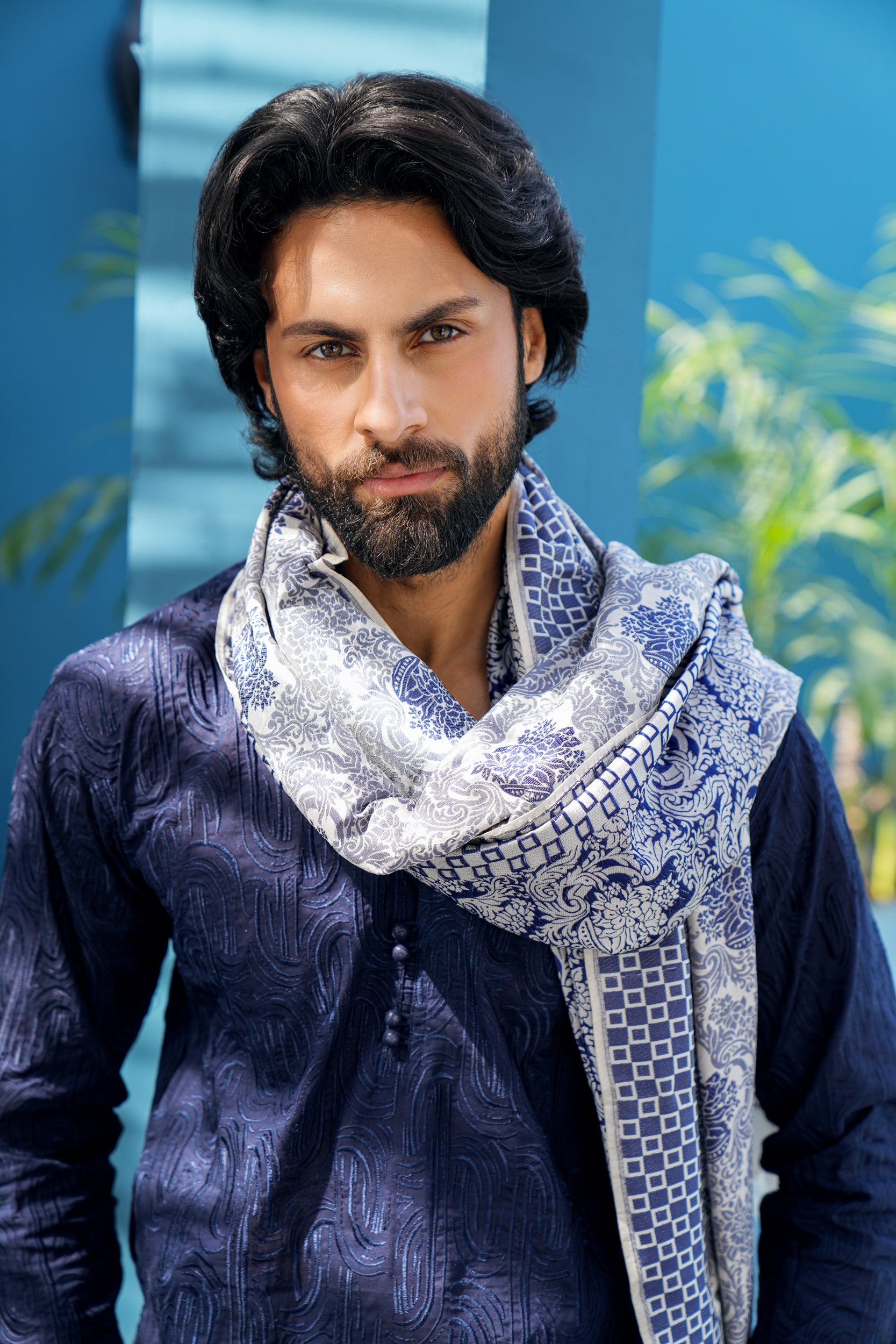 Indigo Kurta Set