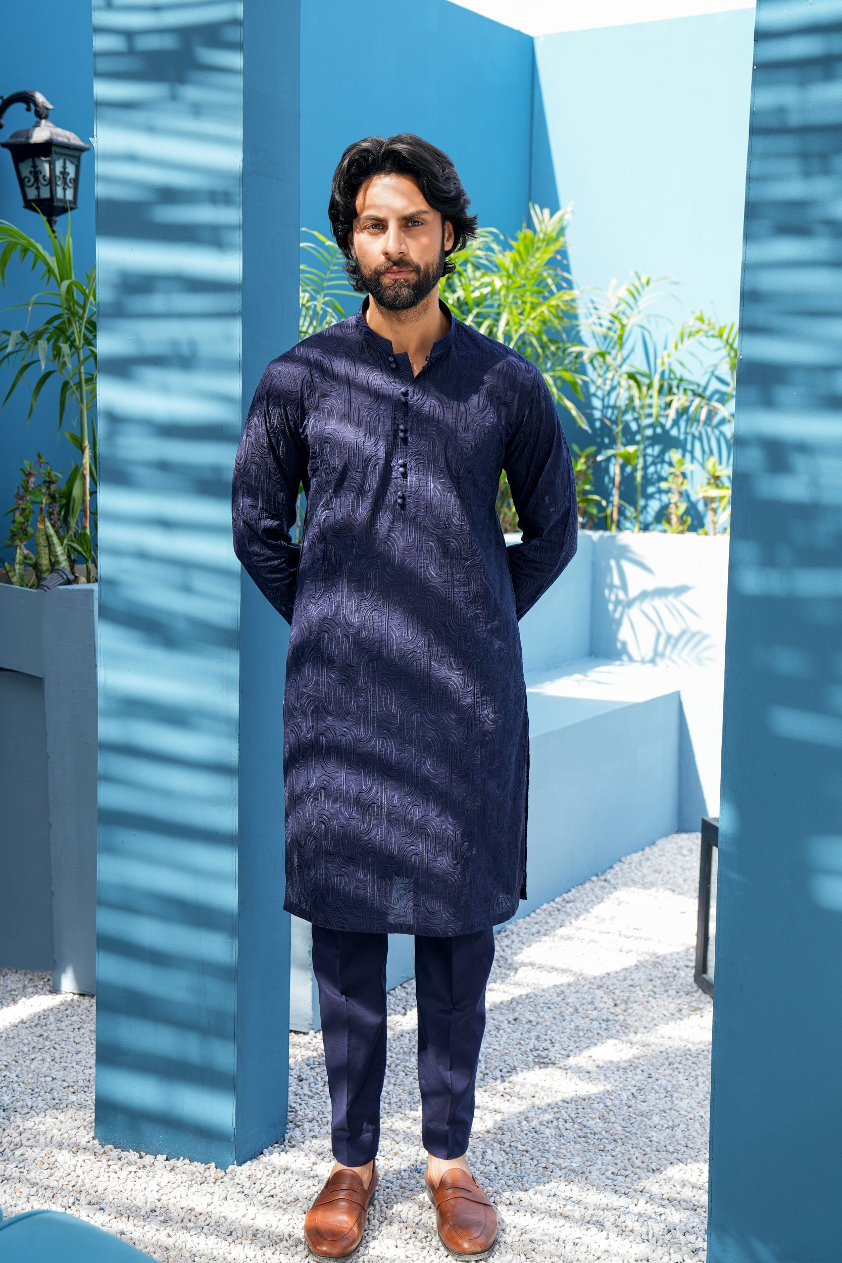 Indigo Kurta Set