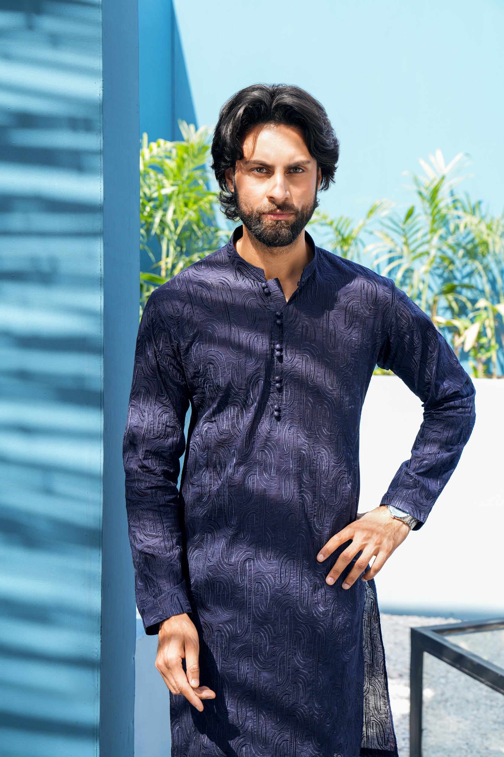 Indigo Kurta Set