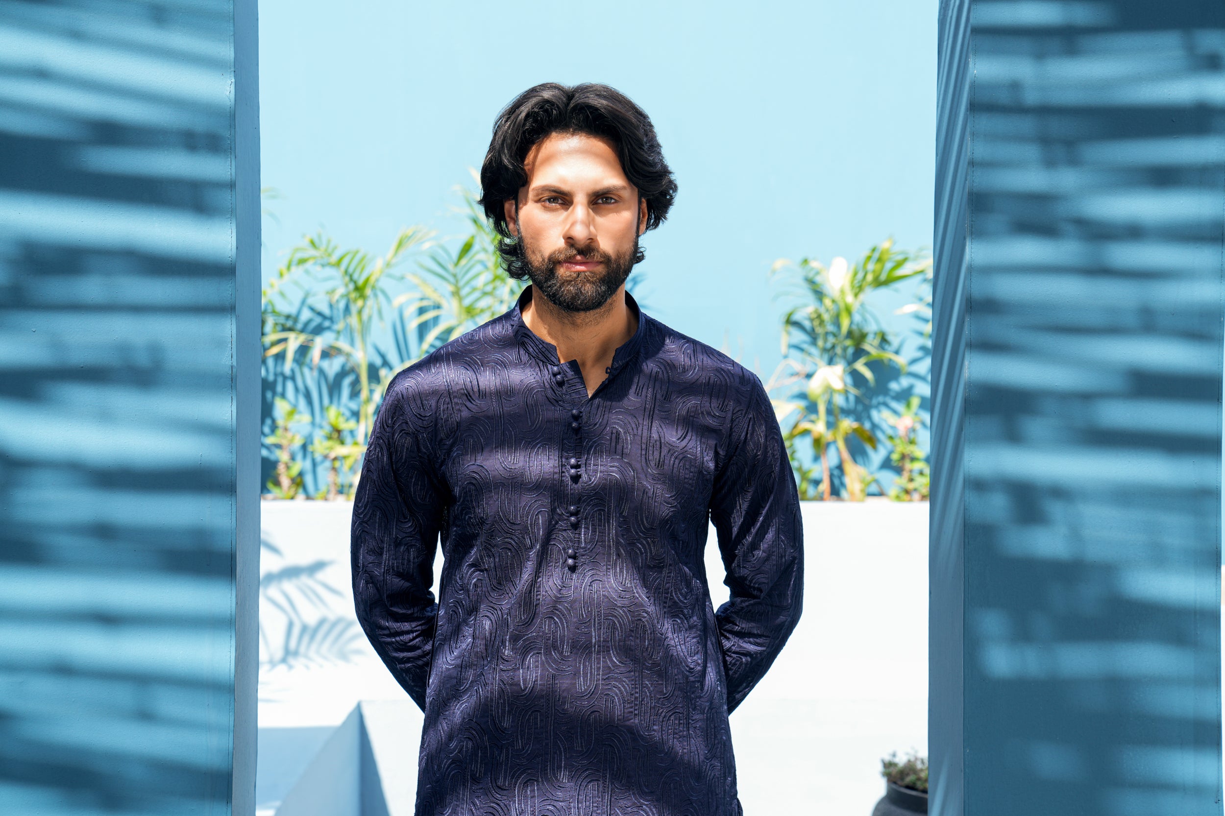 Indigo Kurta Set