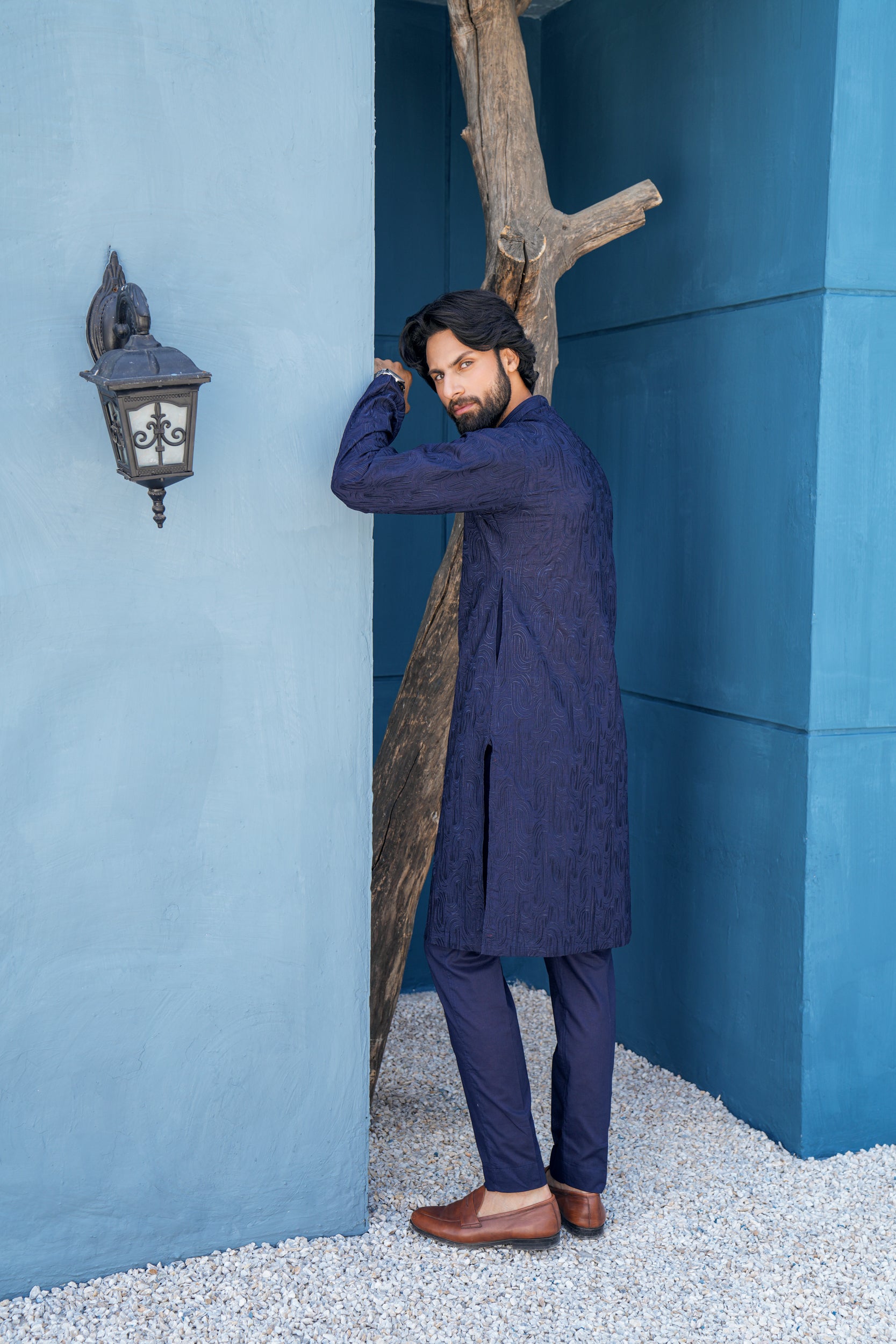 Indigo Kurta Set