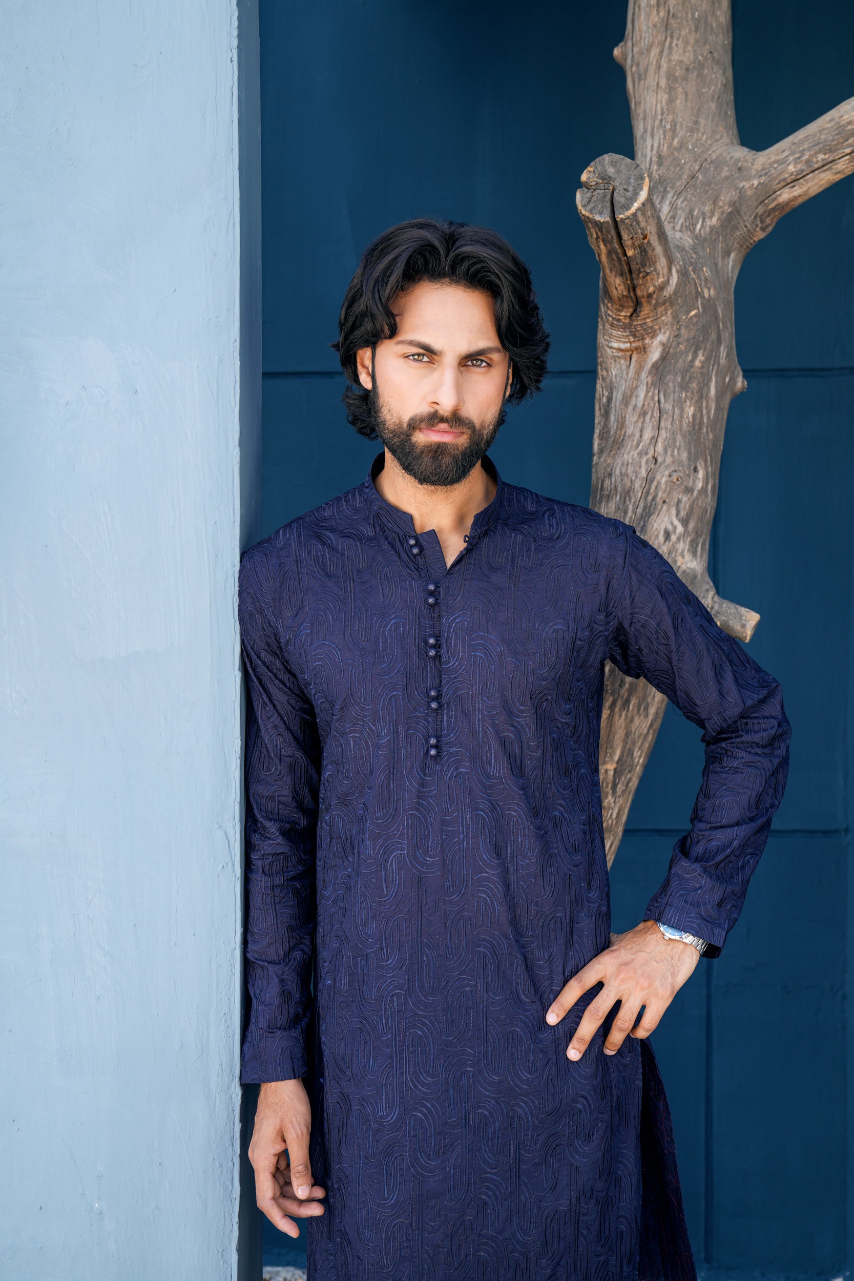 Indigo Kurta Set
