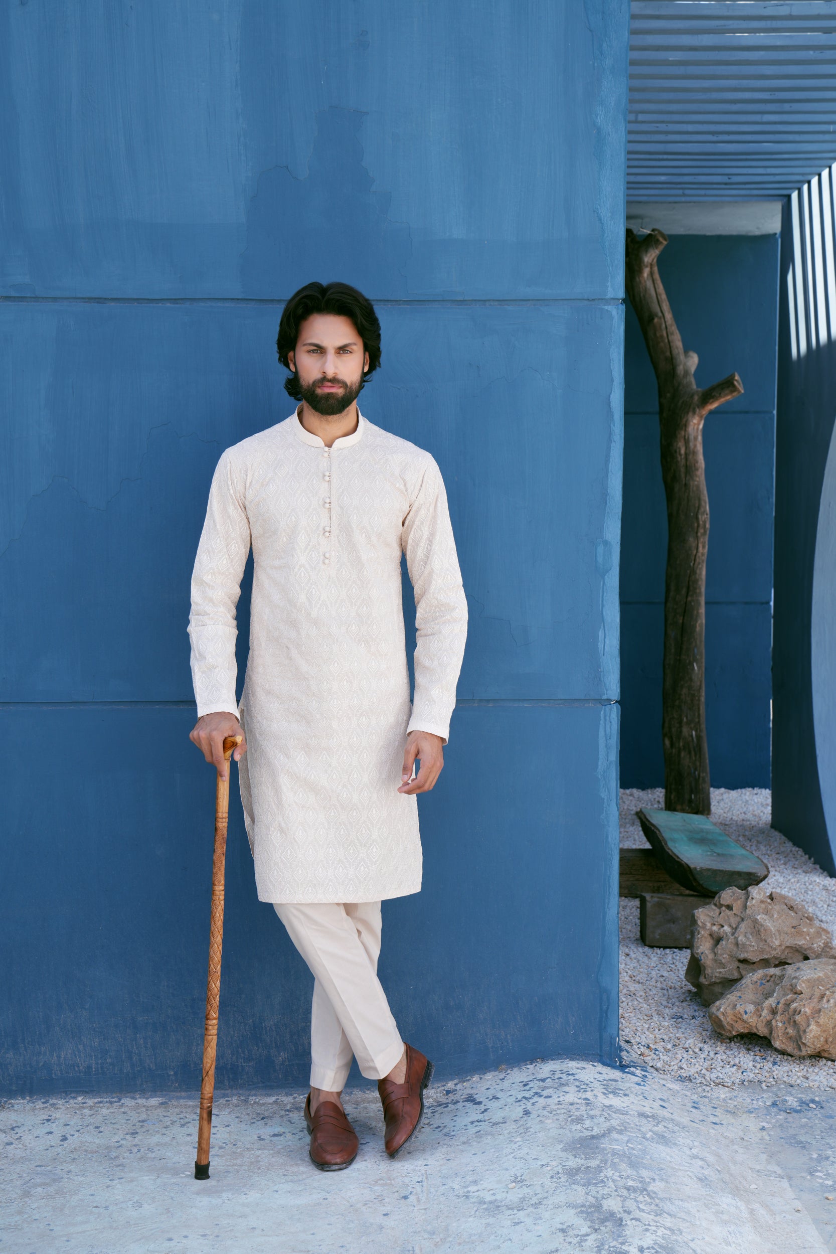 Ivory Kurta Set