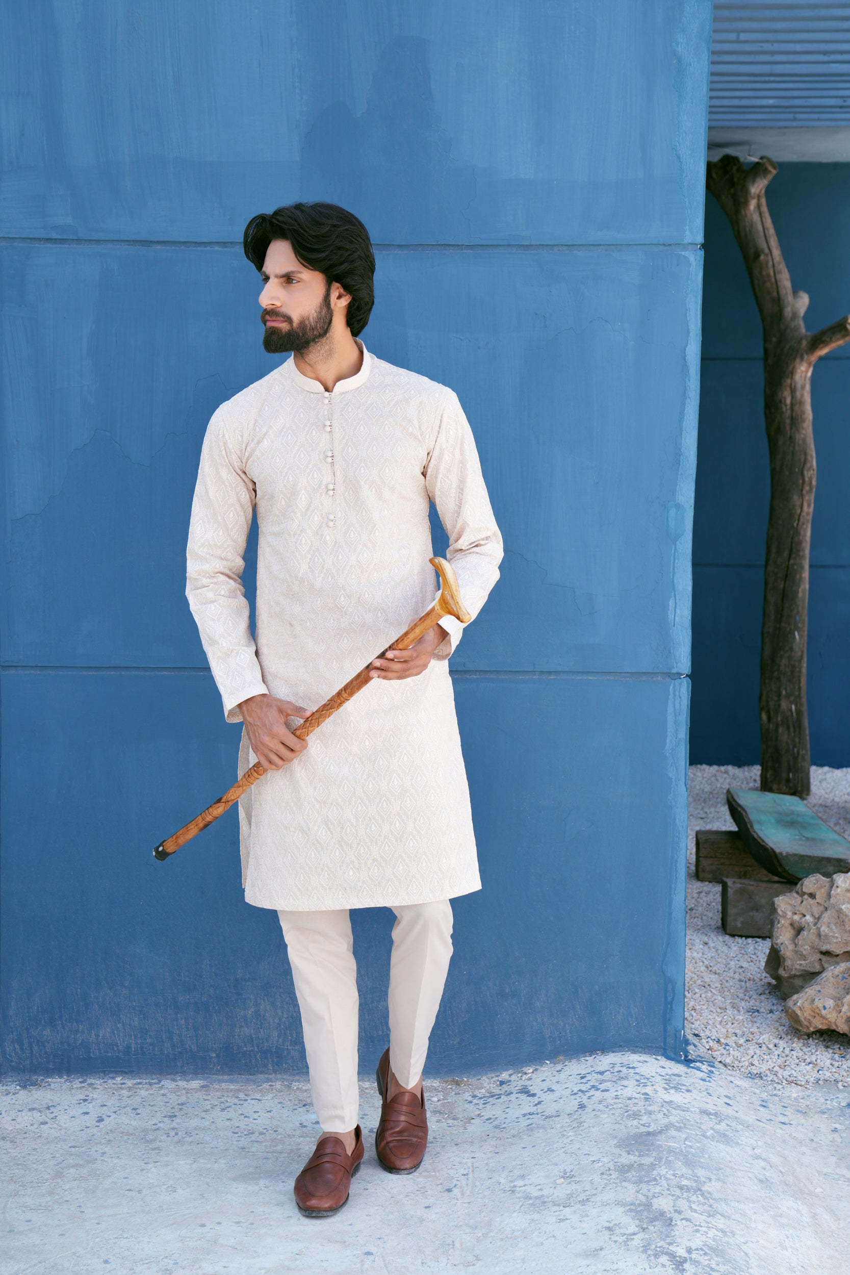 Ivory Kurta Set