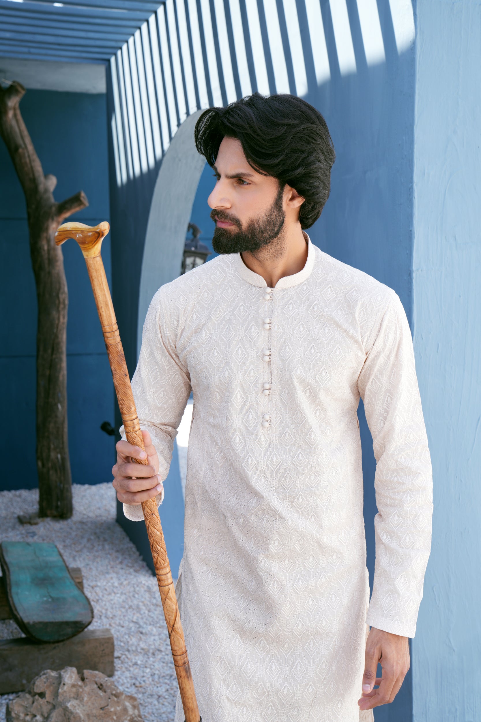 Ivory Kurta Set