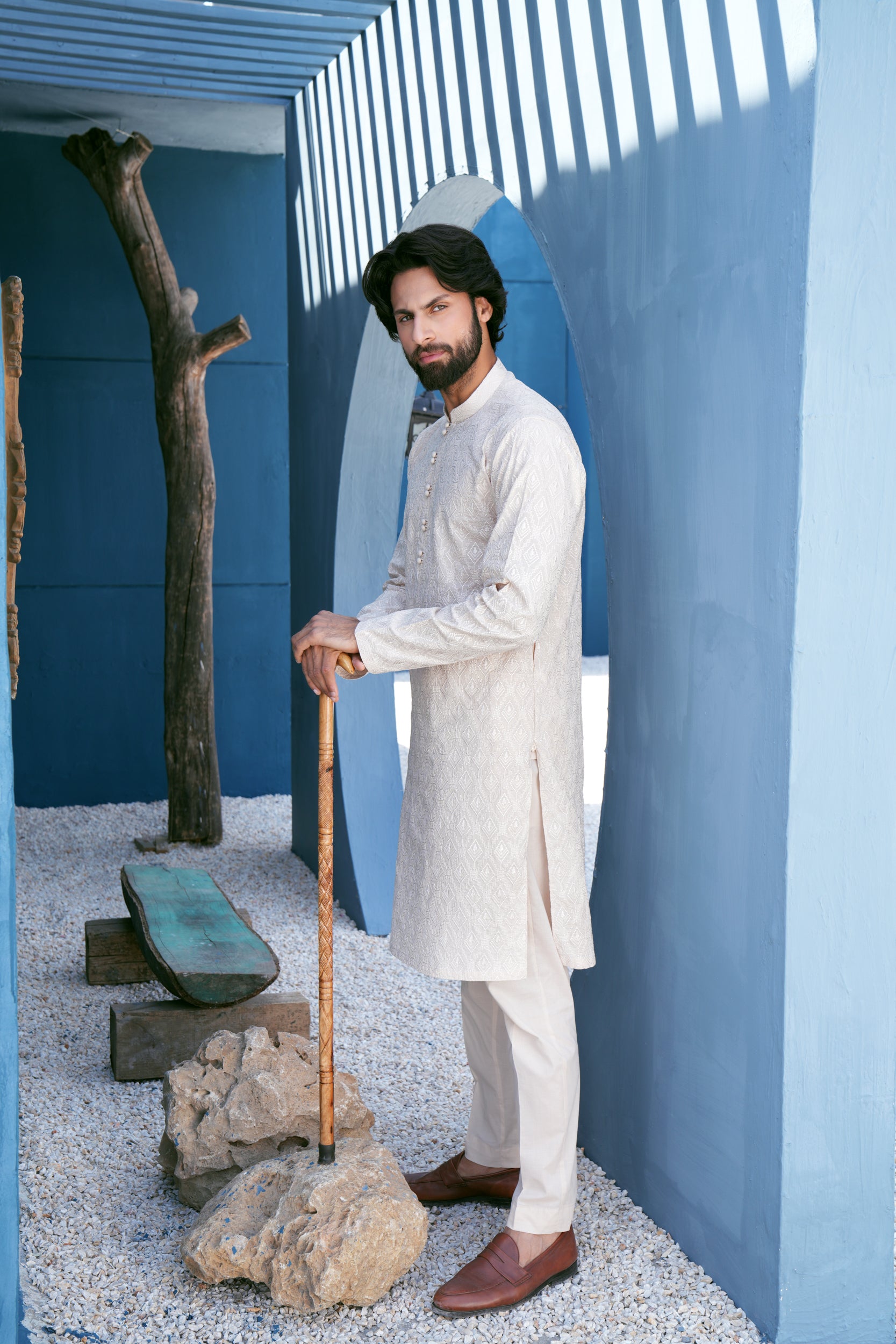 Ivory Kurta Set