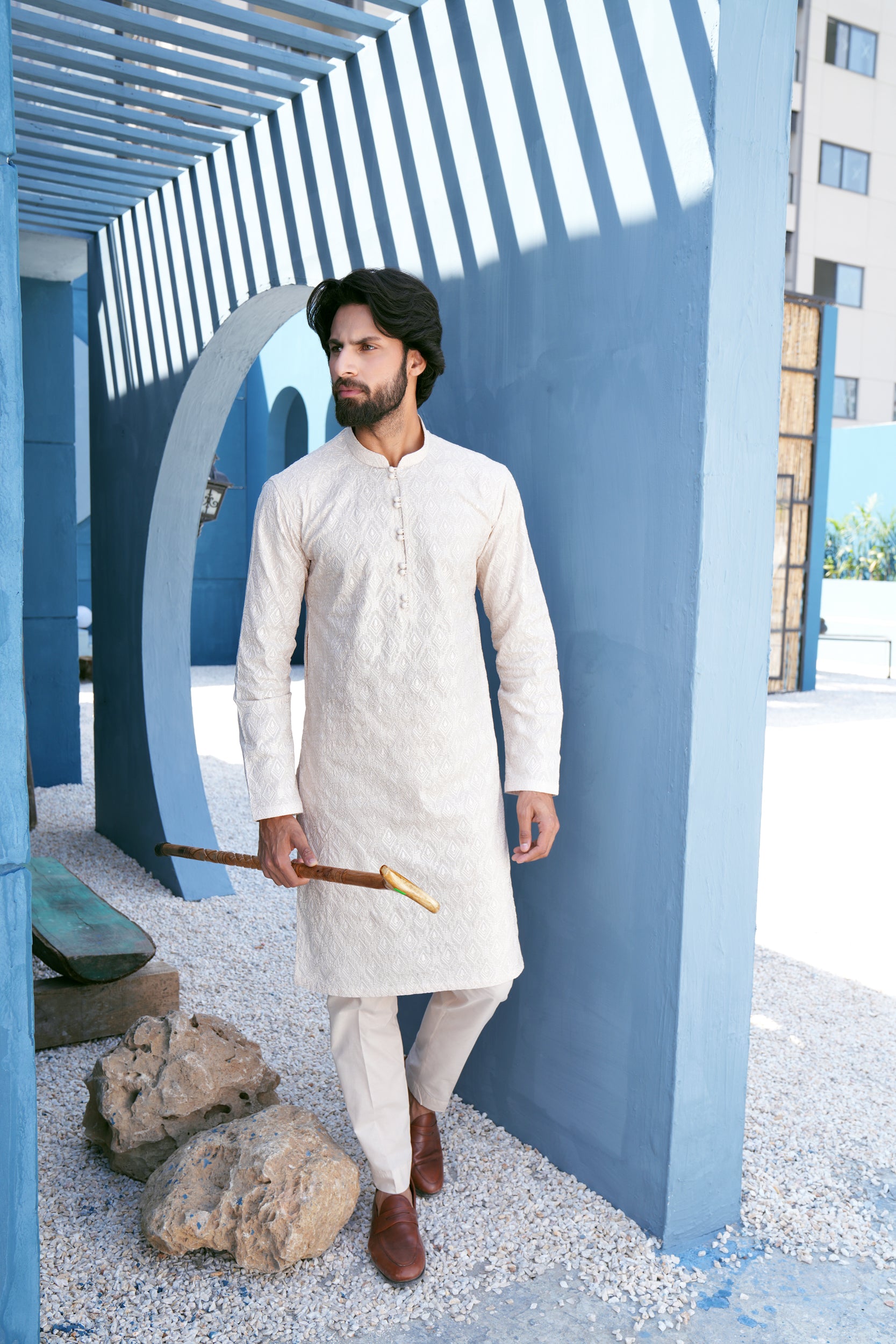 Ivory Kurta Set