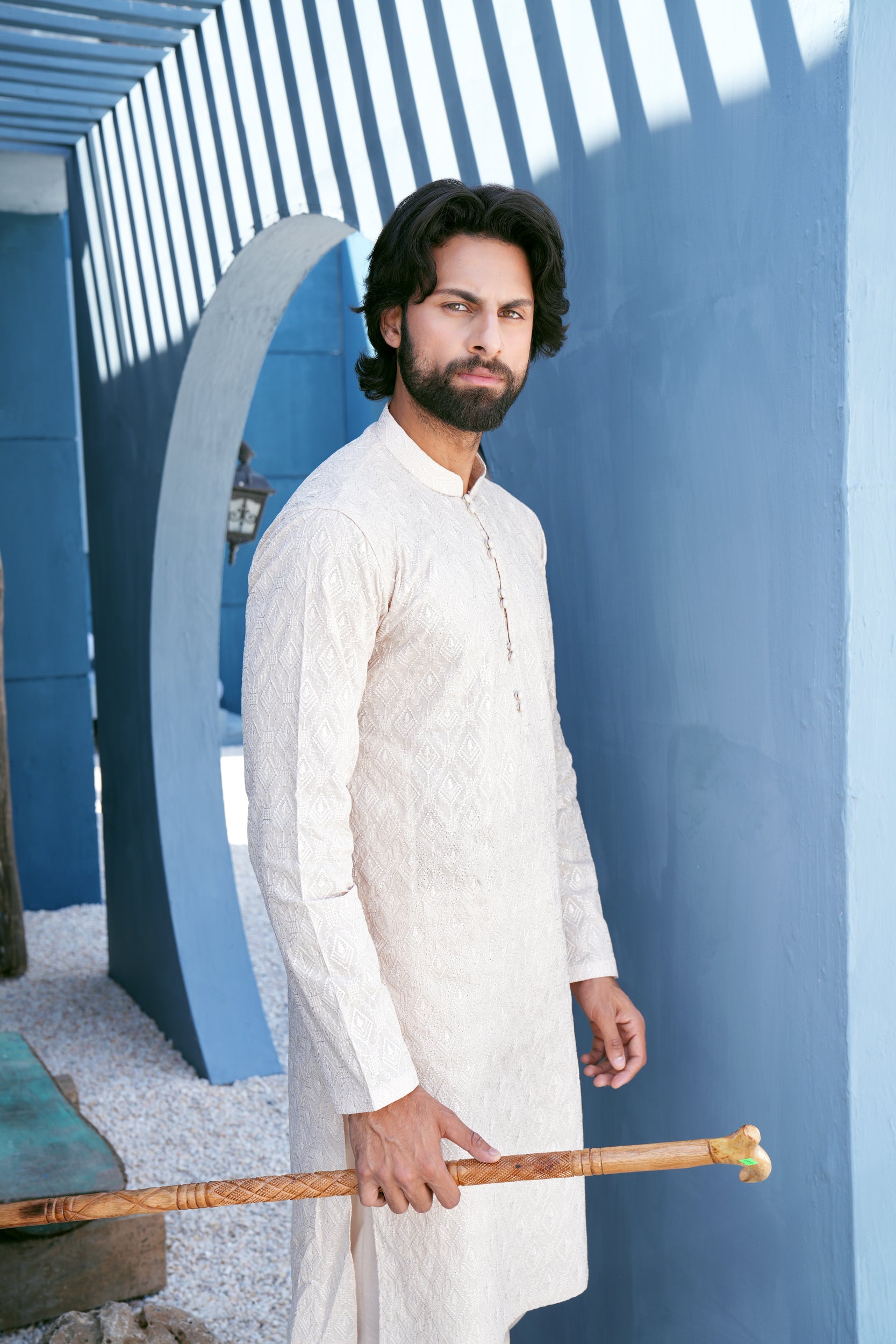 Ivory Kurta Set