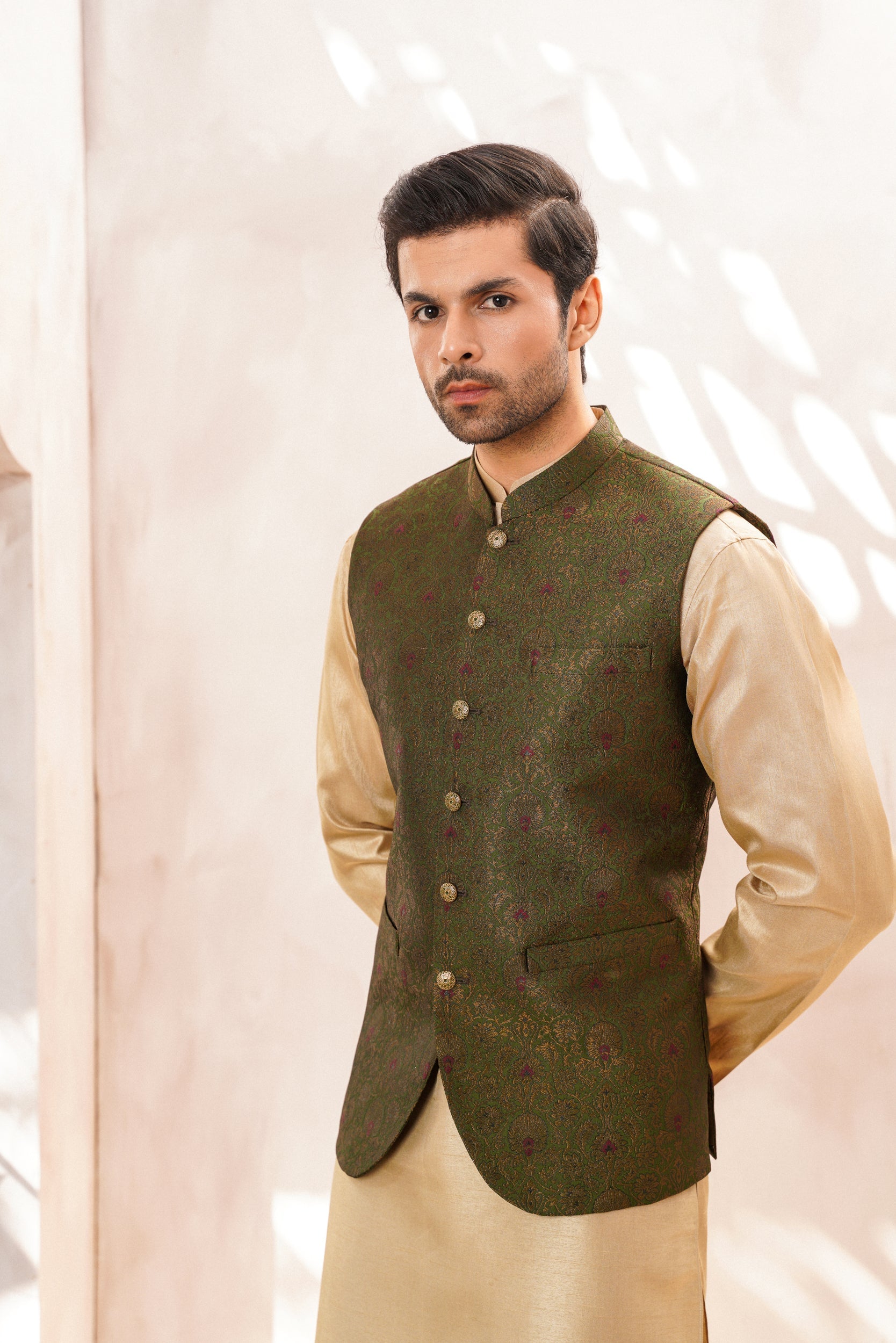 Mehndi waistcoat