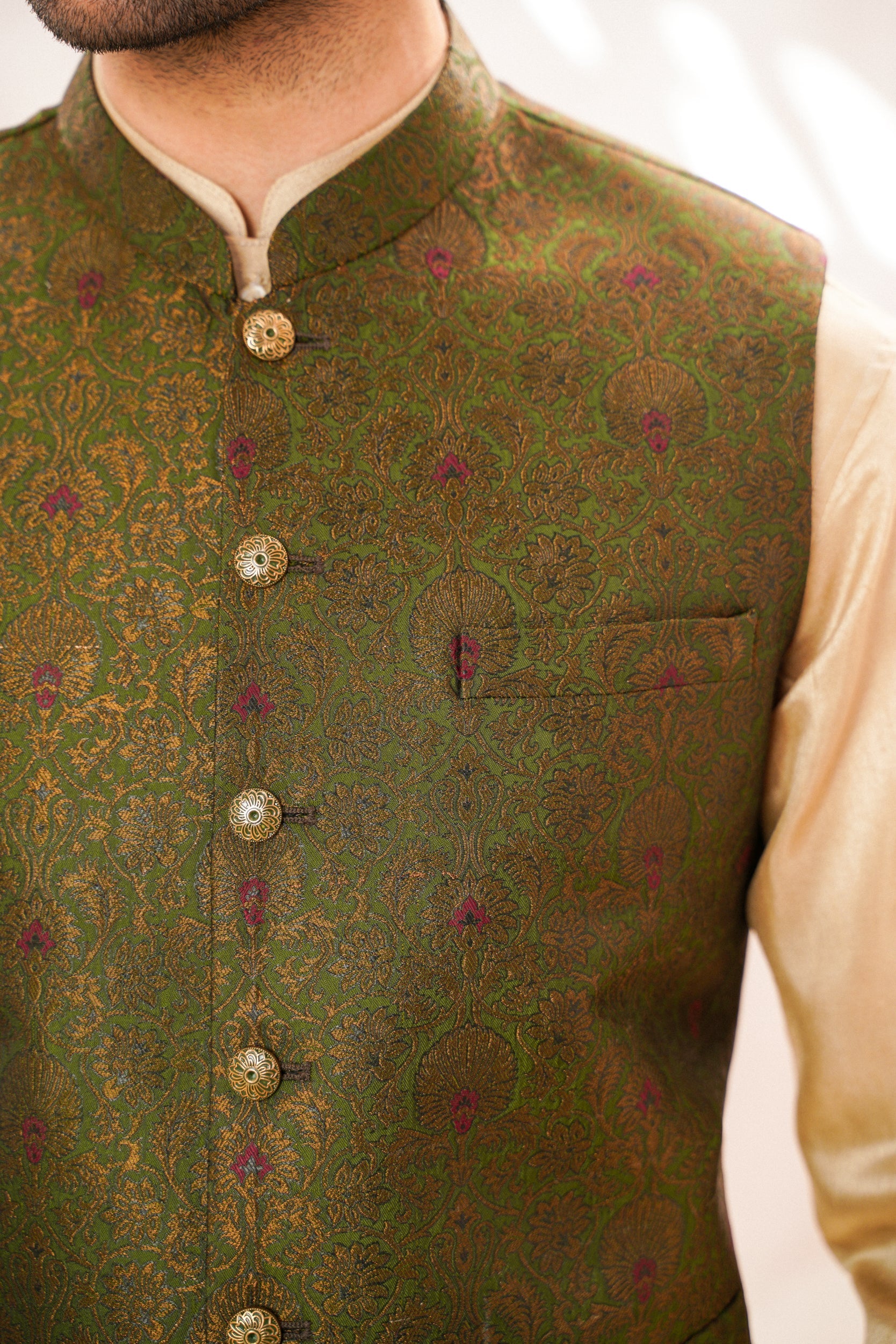 Mehndi waistcoat