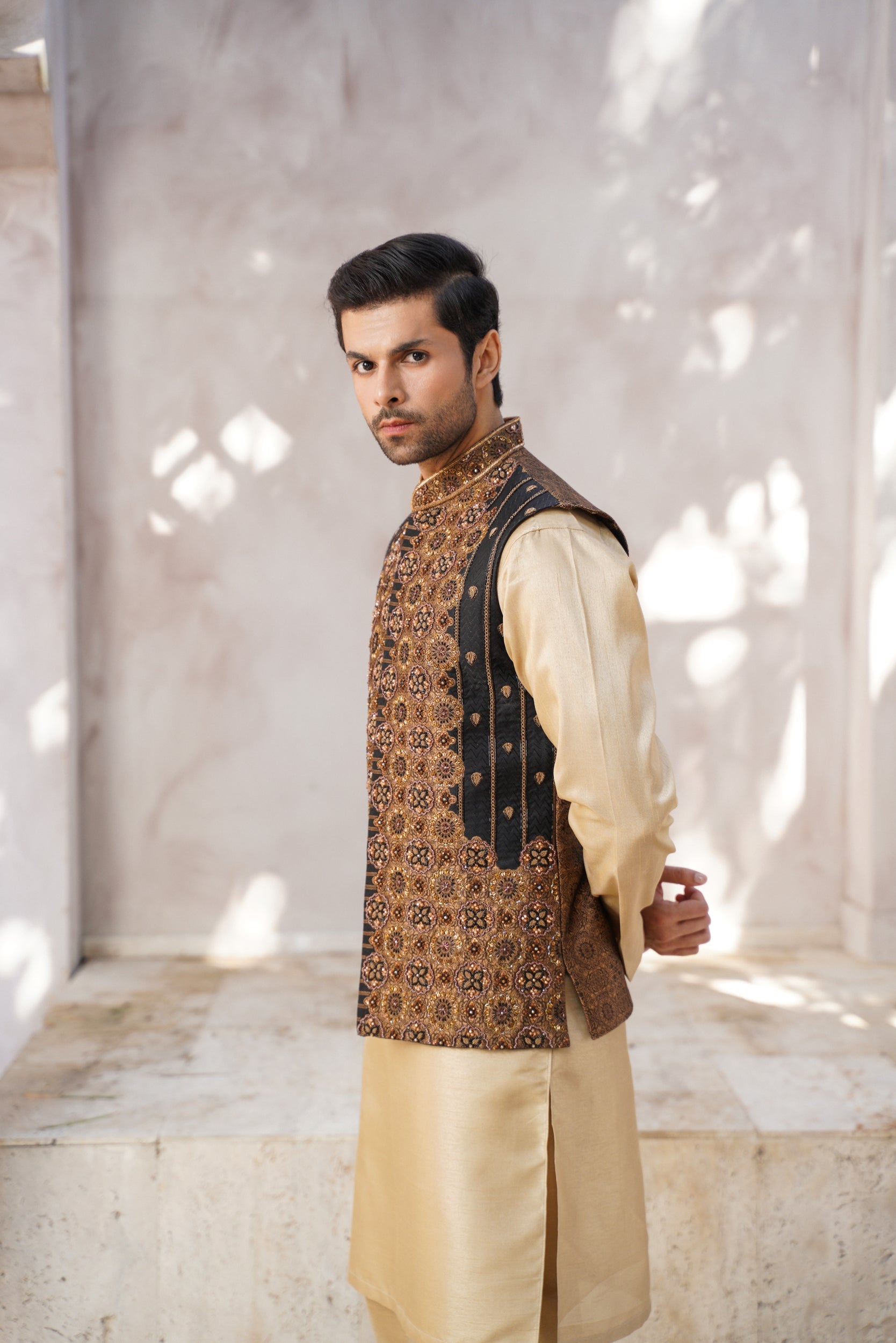 Medallion Pattern Waistcoat