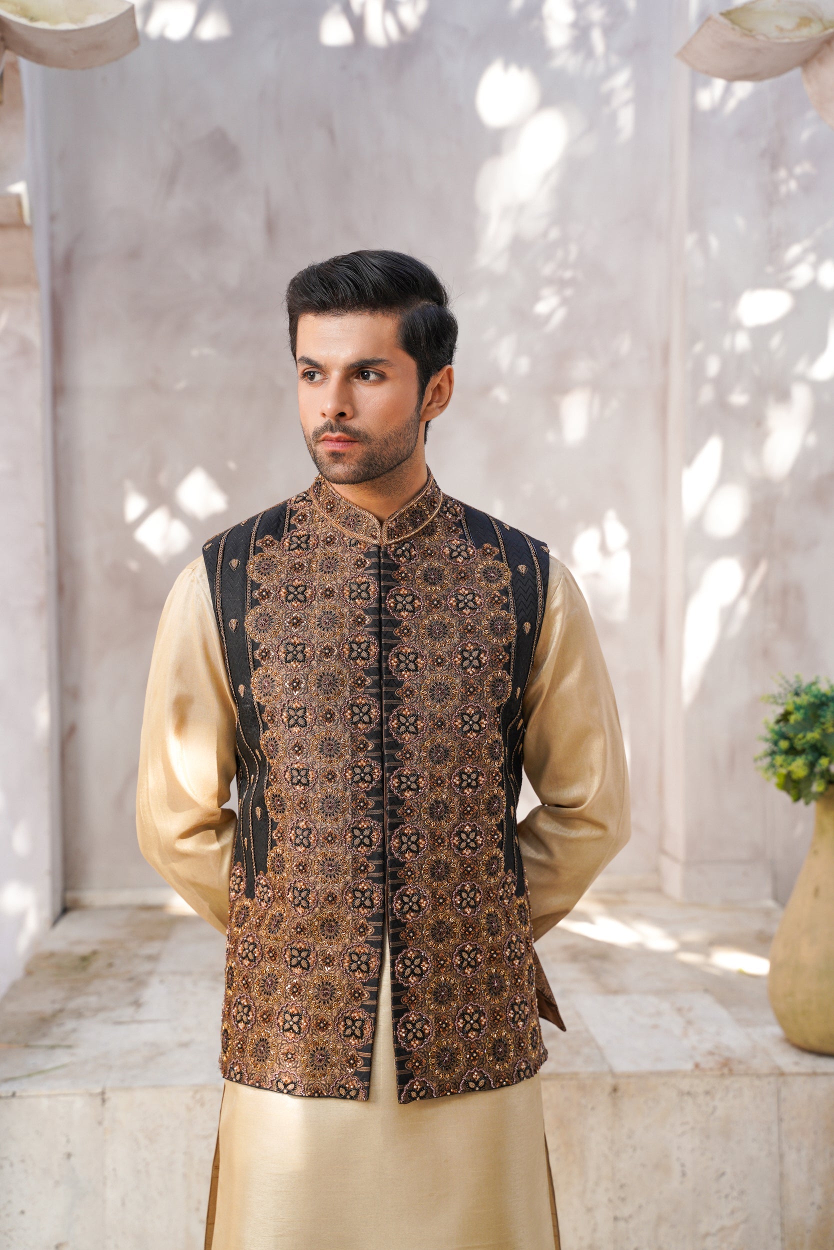 Medallion Pattern Waistcoat