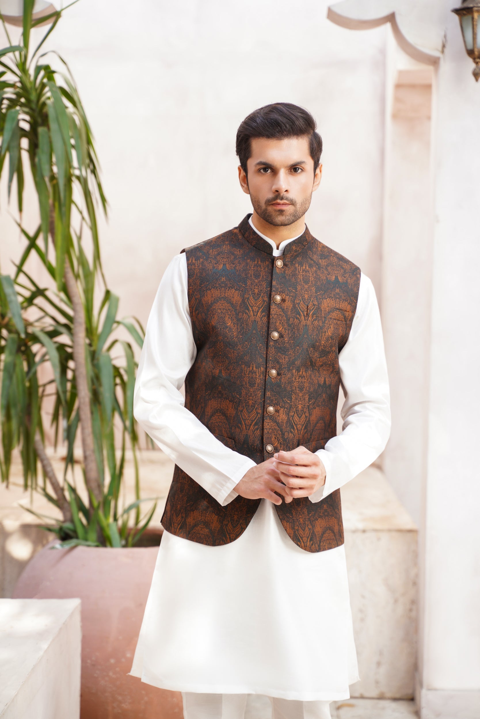 Azure Chestnut waistcoat