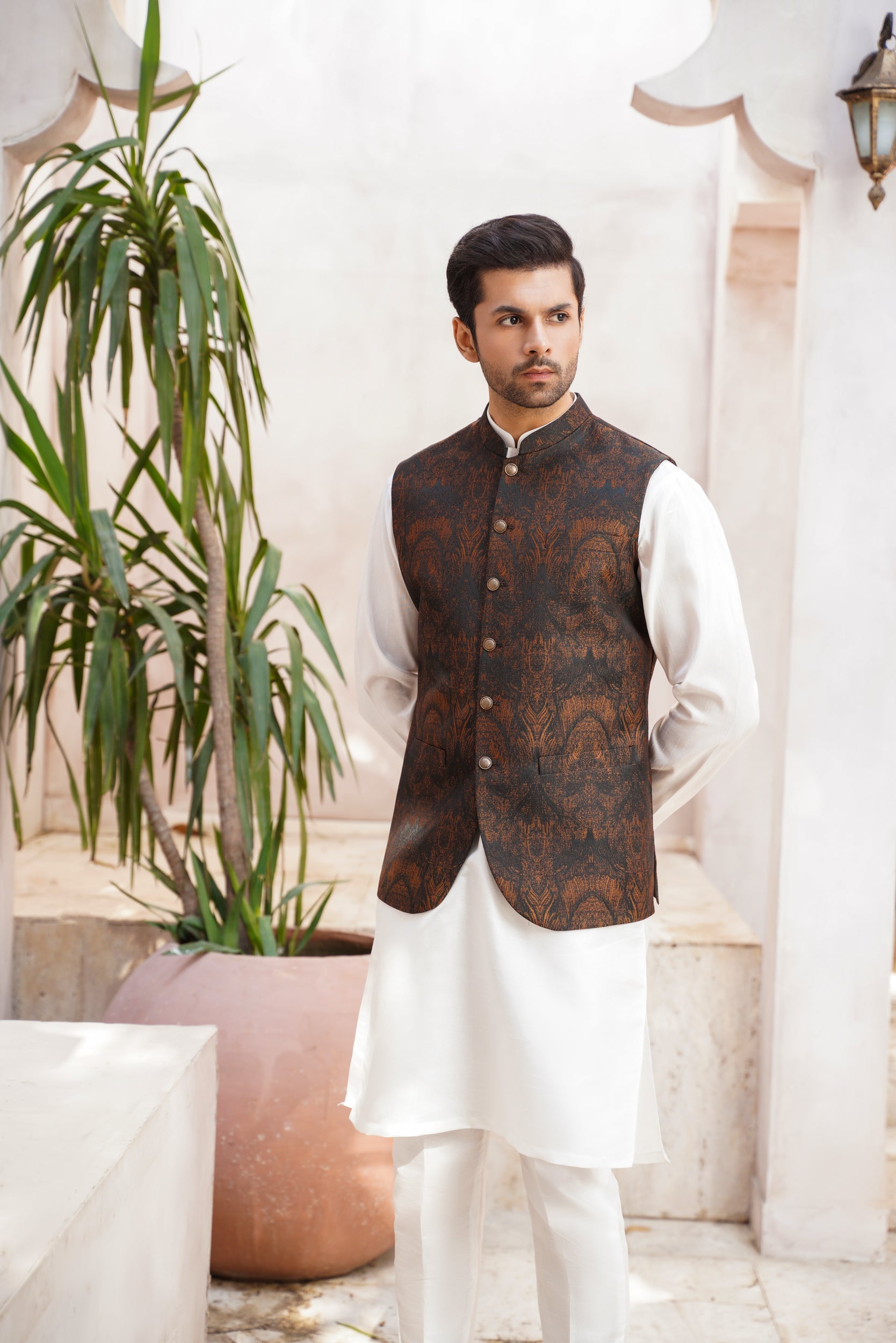 Azure Chestnut waistcoat