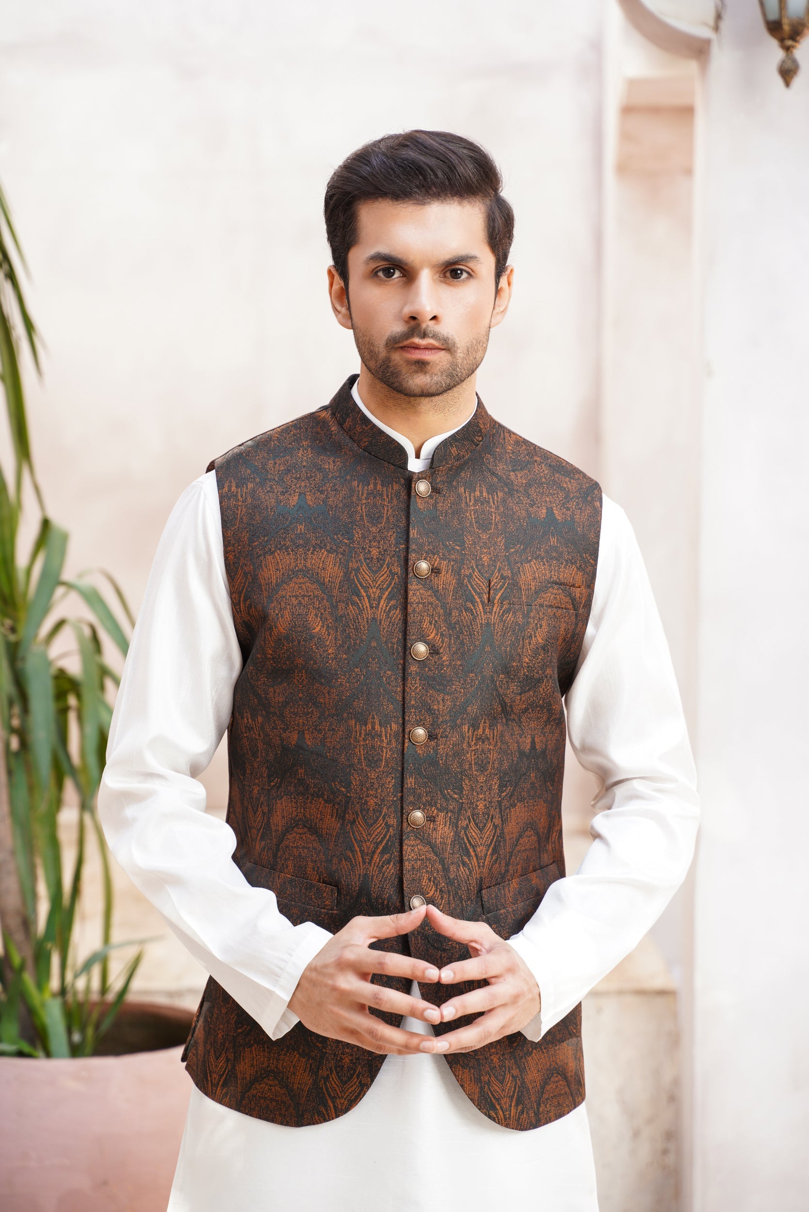 Azure Chestnut waistcoat