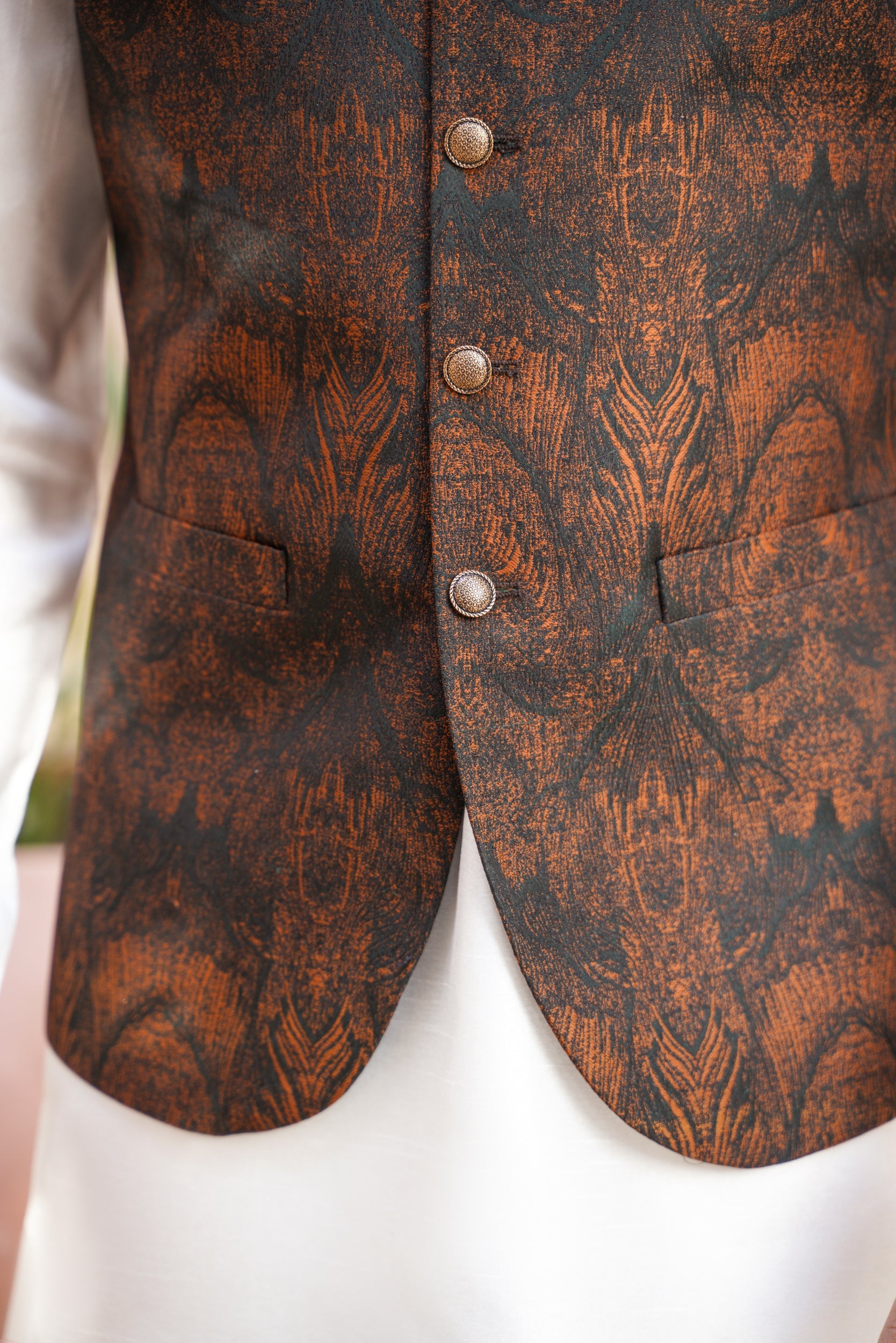 Azure Chestnut waistcoat