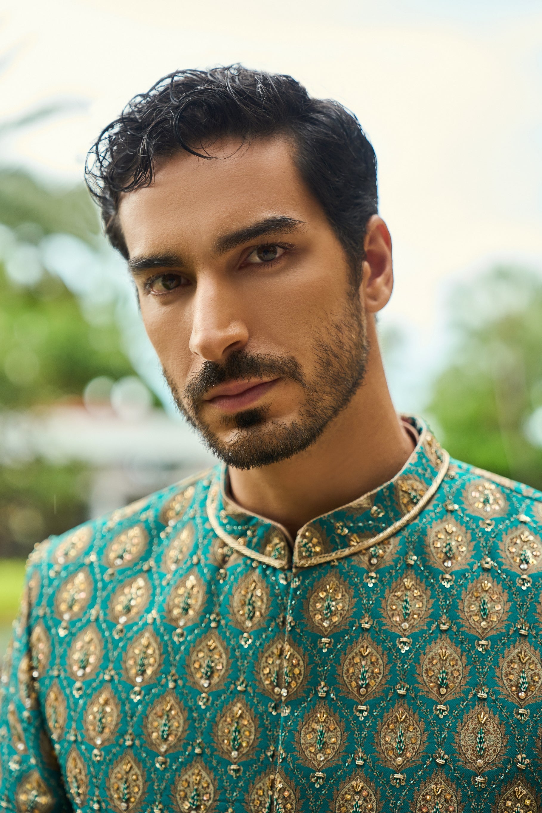 Palm Regal Prince Coat Ensemble