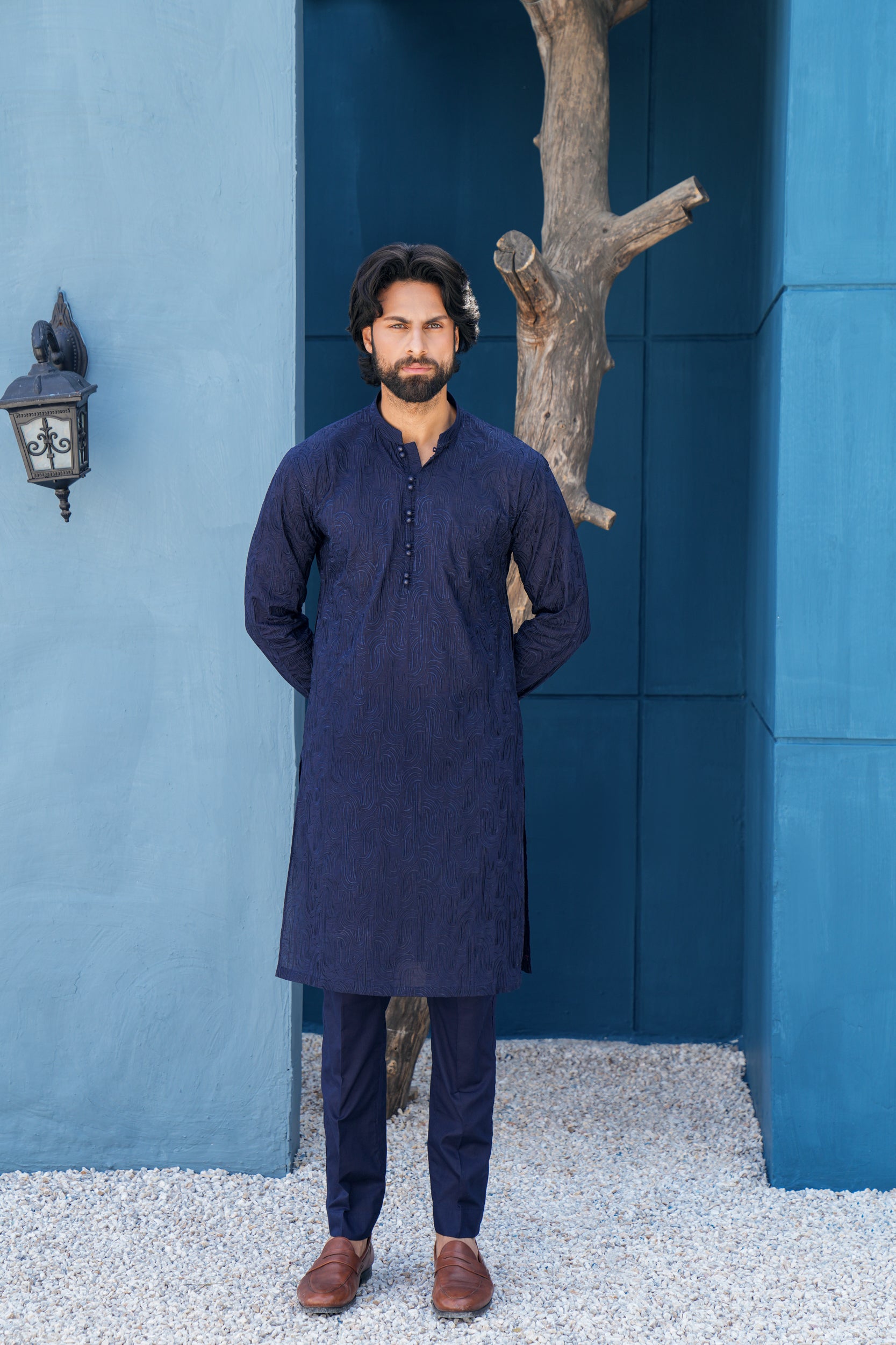 Indigo Kurta Set