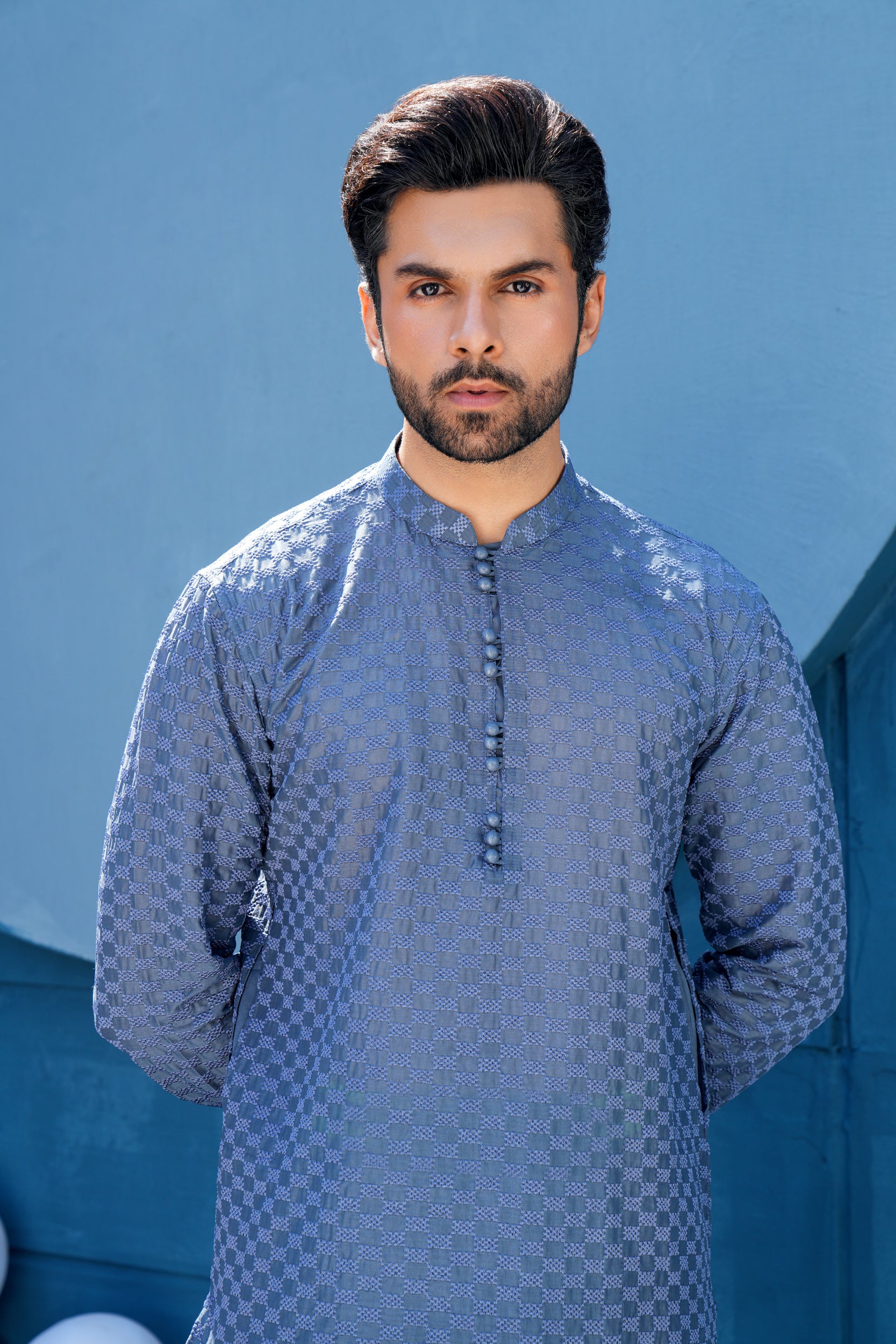 Arctic Thread work Kurta Set