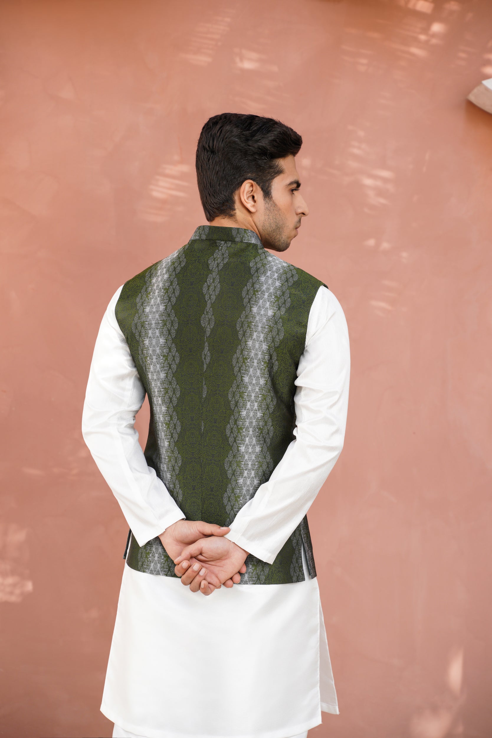 Bottle green waistcoat