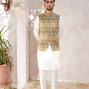 Embriodered ban waistcoat
