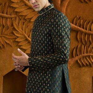 Emerald Heritage Prince Coat Ensemble