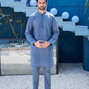 Arctic Thread work Kurta Set