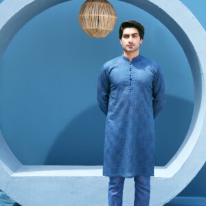 Sapphire Thread Work Kurta Set