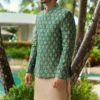 palm regal prince coat ensemble