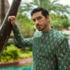 palm regal prince coat ensemble